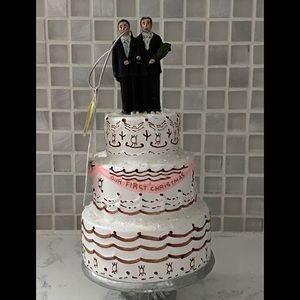 CODY FOSTER NWT Our First Christmas Married Ornament